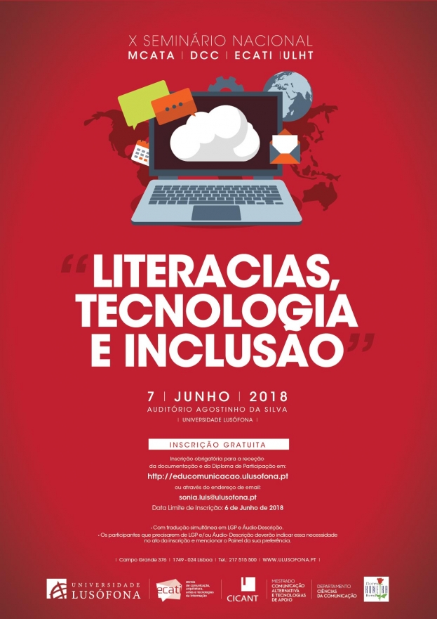 X Seminário Nacional “Literacias, Tecnologia e Inclusão”